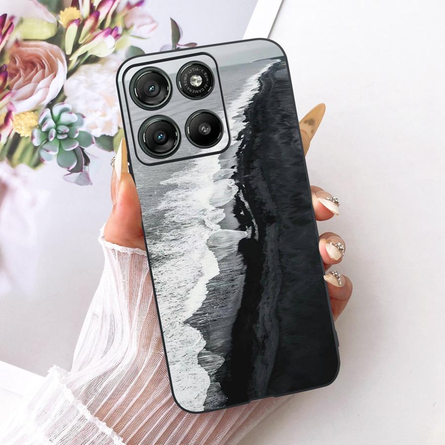 Casing For Motorola Moto G67 Power Aesthetic Cartoons Soft silicone Phone Case Back Cover for MotoG57 Power G 67 Power TPU Shell