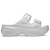 Crocs Шлепанцы Женские Серые Серебристые 215552-1OQ