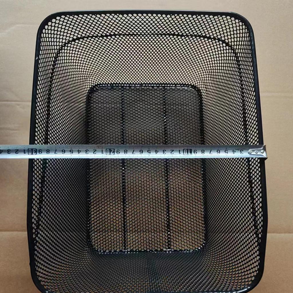 Задняя велосипедная корзина Устойчивая к ржавчине Большая вместимость Металлическая велосипедная багажная полка Для детского велосипеда Электровелосипеда