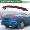 Motoforti Прочный Красный Пластиковый Отражатель Бампера Боковые Маркеры для Volvo XC60 2018-2021 (Номера продуктов 31656678/32293627)