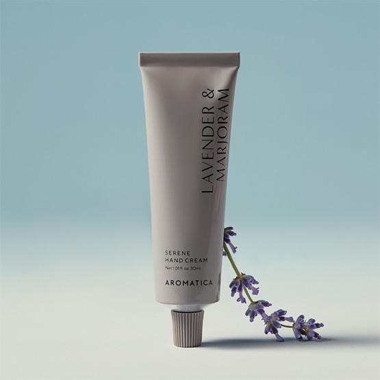 AROMATICA Крем для рук Serene с лавандой и майораном 30 мл
