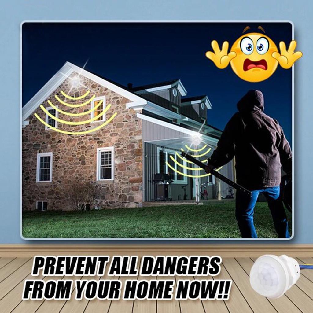 110/220V AC PIR Infrared Body Motion Detector Control Light Lamp