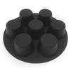 6/7/8 Inch 7 Cup Round Food Grade Cake Mold Non-stick Easy To Clean Air Fryers Accessories Silicone Universal Muffin Cake Cups Bakery Supplies