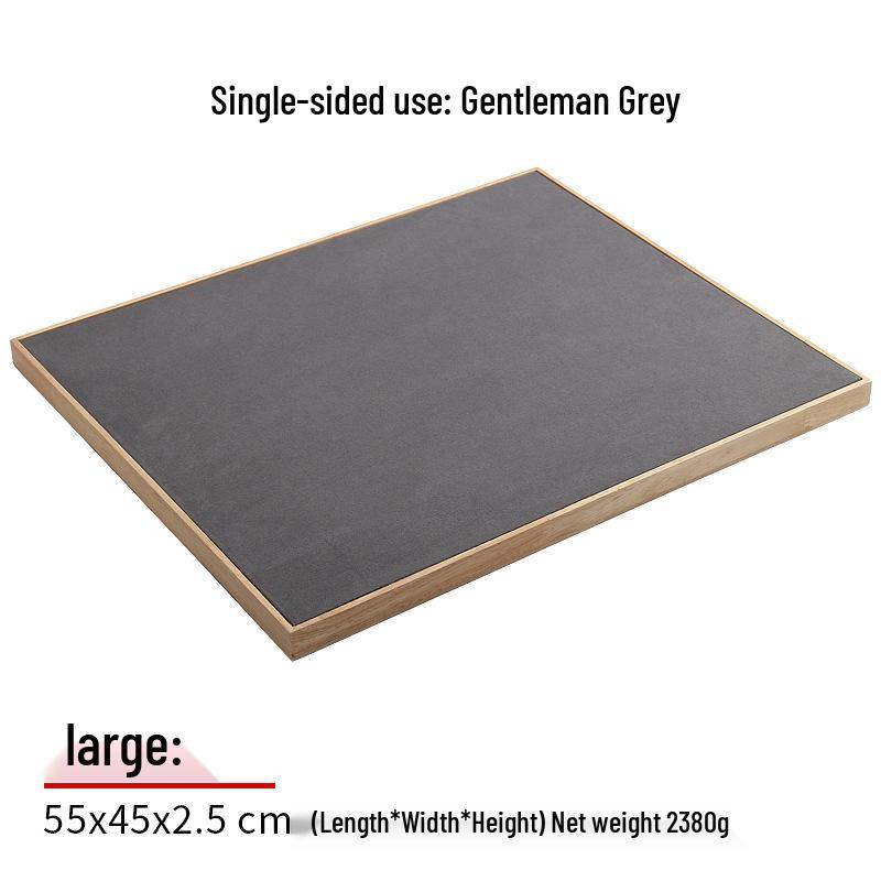 Деревянная подставка для украшений из массива дерева для серег, колец и ожерелий с нефритовым подносом