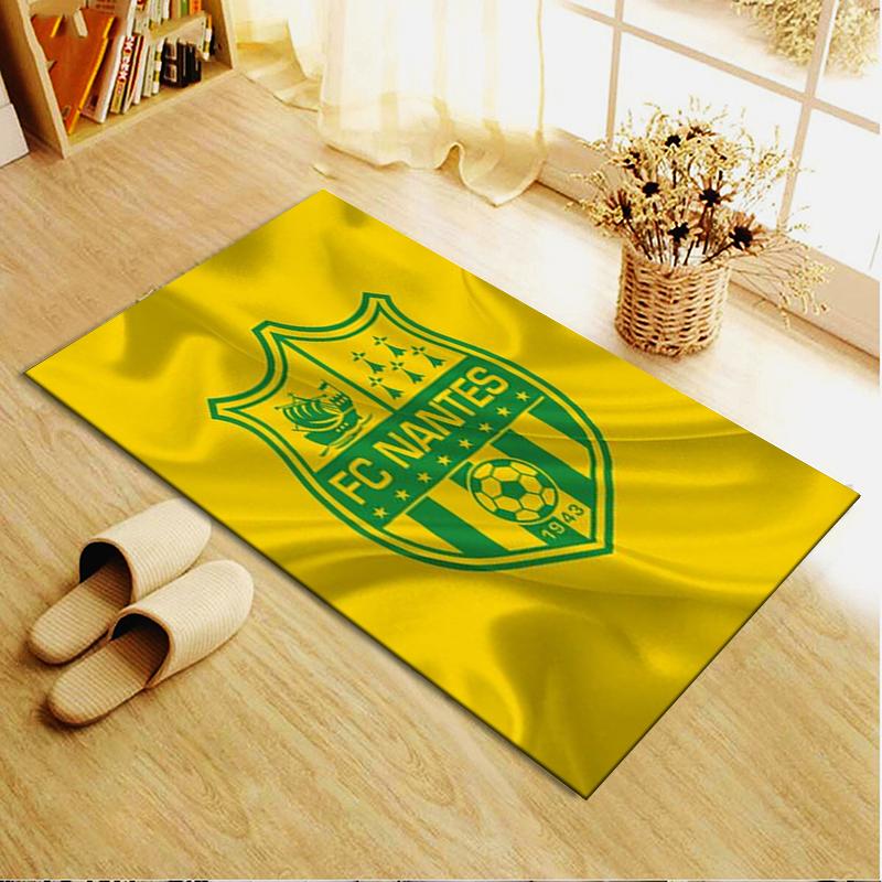 2025 New FC Nantes Carpet Rug for Living Room Bedroom Home Sofa Decoration,Kids play Non-slip Floor Mat