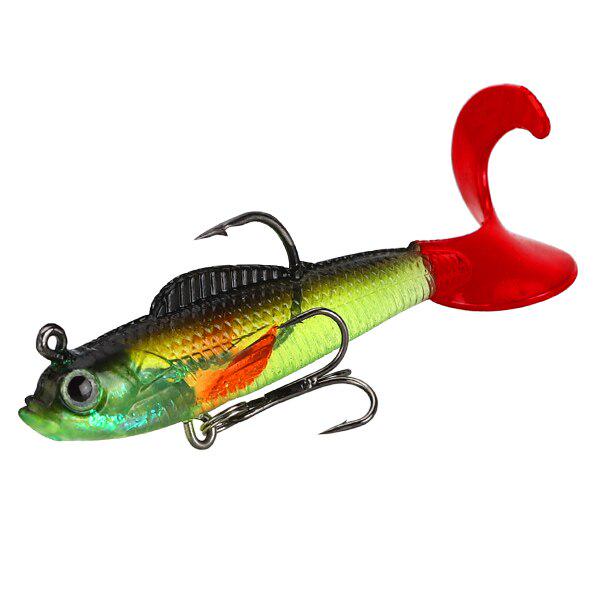 Джиг-головка, свинцовая мягкая приманка, 1 шт., силиконовая искусственная приманка, 9 см/9 г, рыболовная приманка, окунь, карп, рыбалка, песка