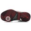 Li Ning WOW 2 Баскетбольные кроссовки Мужские Средние Белый Черный Серый ABAH017-5
