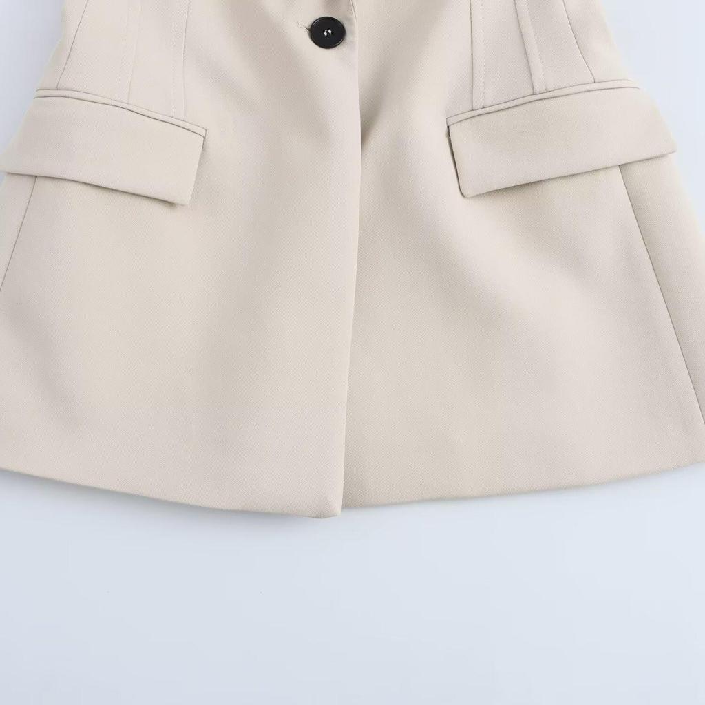 2025 Spring Women's Versatile Blazer & High-Waisted Pants Set