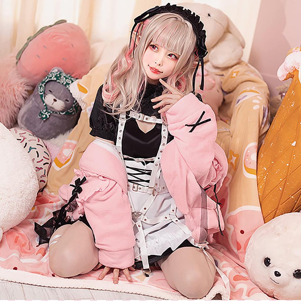 Nijisanji Makai Noririmu Косплей Хэллоуин Майн Суккуб [молочное время] (Костюм)