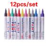 1PCS Waterproof Permanent Oil-Based Car Tyre Tire Tread Rubber Paint Marker Pen 3.0mm