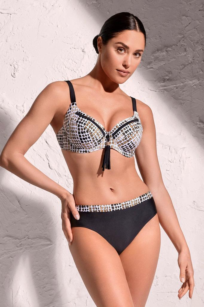 Раздельный купальник на широких бретелях David (100352)