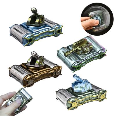 Металлический танк Fidget Spinner Деформируемый Снятие стресса и тревоги Портативный Путешествия Дети Подростки Взрослые Пальцевой Вращающийся Гироскоп Сенсорная Игрушка