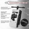 BUCKLOS Bicycle Tube Cutting Saw Guide Tool Bike Handlebar Seatpost Fork Steerer Tube Cutting Fixture Bicycle Repair Tools