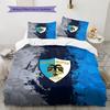 Erzurumspor FK Pattern Bedding Quilt Set  Home Decoration  Gift (1 * duvet cover + 2 * pillowcase  without core)