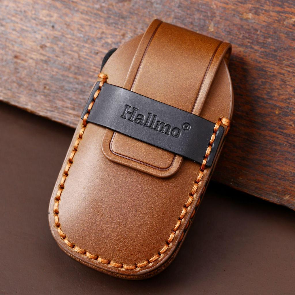 Leather Car Key Cover for Hyundai Fiesta - Cross-Border Hot-Selling Accessory