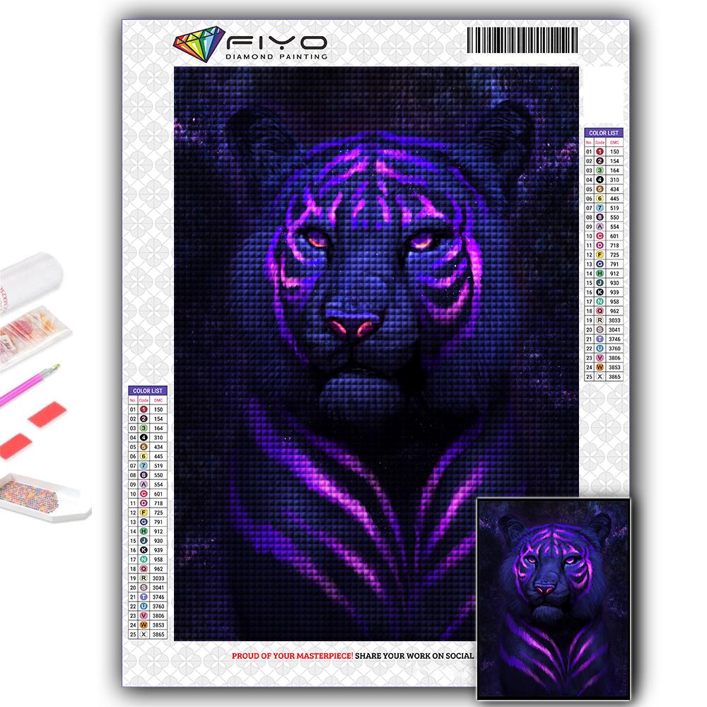 DIY 5D алмазная живопись свирепые животные набор для вышивки крестом полная дрель вышивка мозаика художественная картина стразы подарок