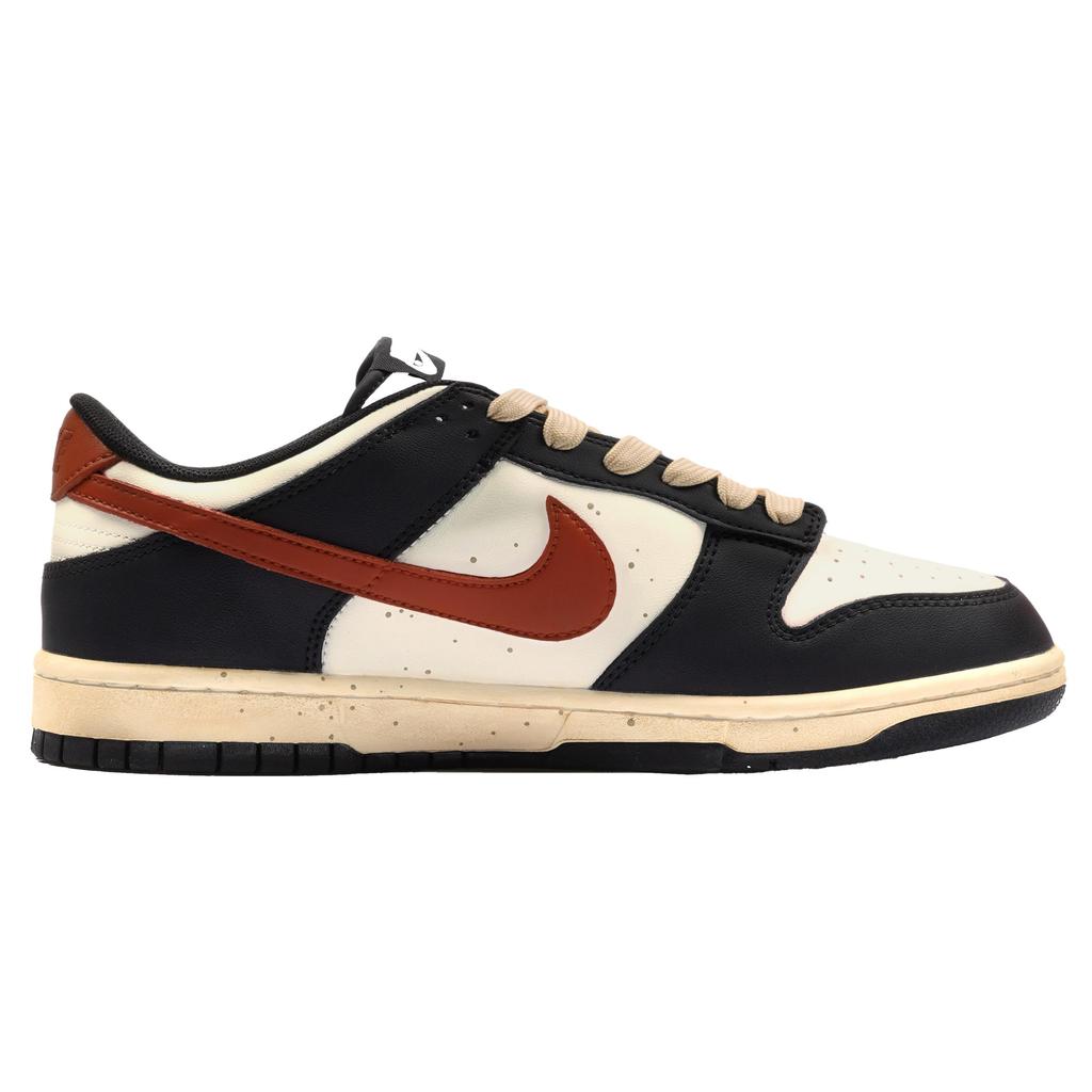 Nike Кроссовки Dunk Устойчивые к истиранию Устойчивые к истиранию Низкие Скейтбордические Обувь Унисекс Черный Красный DD1391-100(Команда1192-)