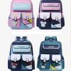 Adorable Oxford Cloth Kids Backpack For Grades 1-6 Breathable And Wear-resistant