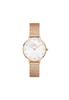 Часы Petite 28 Pressed Studio Lumine MOP White Crystal DW Watch с перламутровым корпусом в подарок для нее. Брендовые часы. Простые роскошные часы.