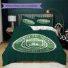 Plymouth Argyle PAFC Pattern Bedding uilt Set uilt Cover Pillowcase Home Decoration Birthday Gift (1 * duvet cover + 2 * pillowcase without core)