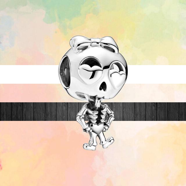 Новый стиль животных Lucky Cat Собака Панда Медведь Лев Змея Кролик Бусины «сделай сам» подходят оригинальные модные подвески Серебряный цвет Браслеты Ювелирные изделия