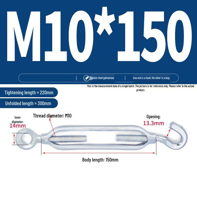 Galvanized Open Body Turnbuckle