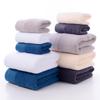 100% Cotton Face Towel Thick Jacquard Solid Color Quick-Dry Bath Towels Set Home Bathroom Hotel Adults Toalla Toalha De Banho