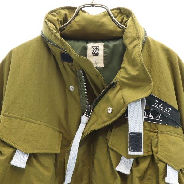 Неиспользованная VAST222 19AW сделано в Японии M65 подкладка полевая куртка 2 зеленый мужская б/у