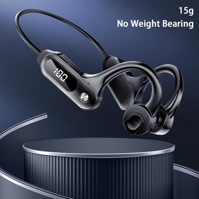 Bone Conduction Concept Bluetooth-compatible Earphone Lightweight Wireless Hanging Ear Sports