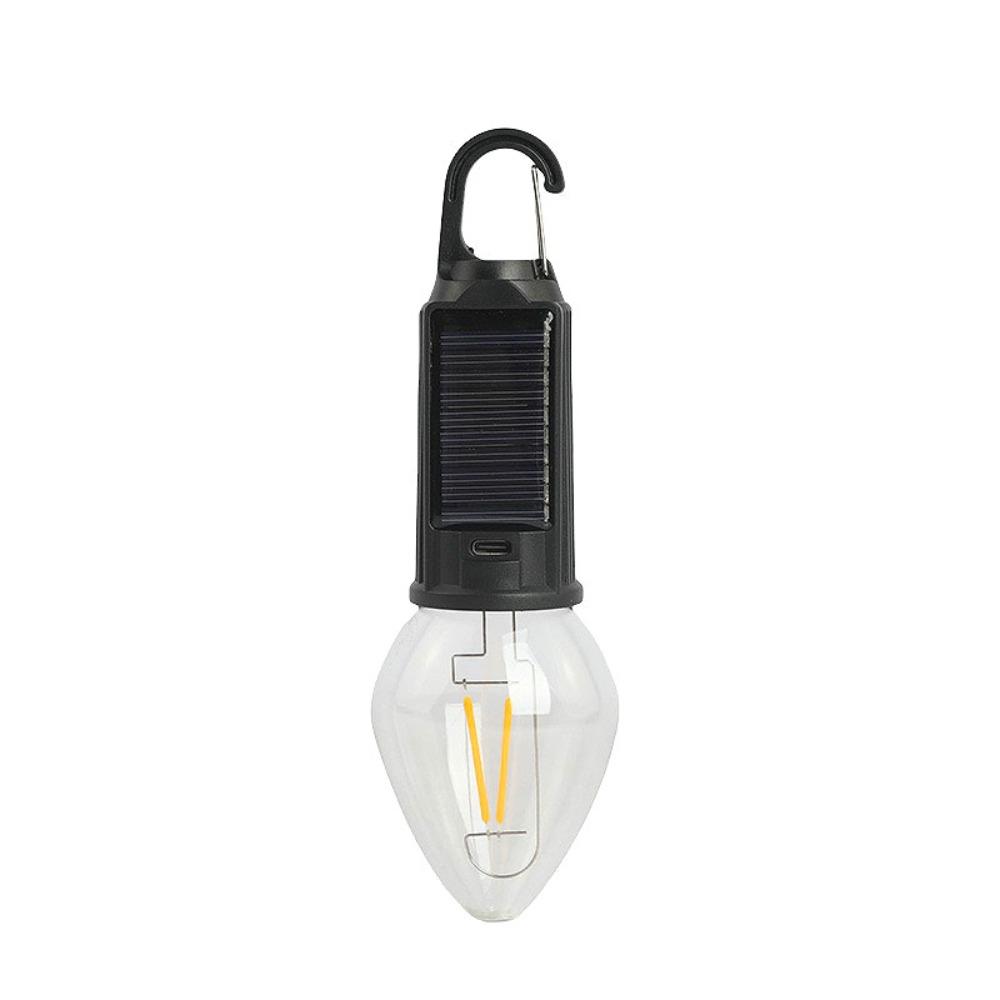 USB Rechargeable Solar Powered LED Lamp LED Light Camping Lamp Outdoor Activities