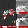Yuanzu 3-ходовой напольный сливной соединитель для стиральной машины