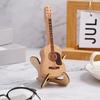 Wooden Guitar Pick Holder Guitar Pick Box with Stand Acoustic Guitar Pick Box Elegant Guitar Pick Storage Container for Players