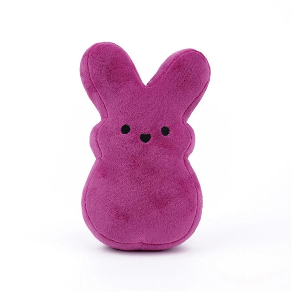 Пасхальный кролик плюшевые игрушки украшения милый кролик животное плюшевая кукла пасхальная корзина наполнители подарок для детей (20 см/7,87 дюйма)