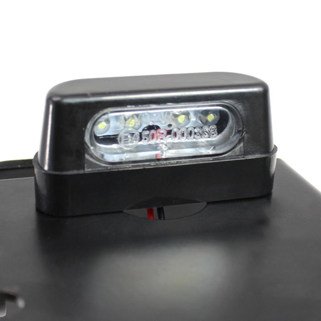 For Kawasaki Z750 Z800 Z900 Z1000 NINJA400 License Plate Frame Adjustable Rear License Plate Modification Motorcycle Accessories