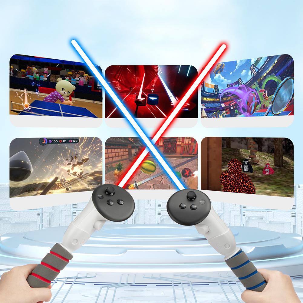 VR Насадки для рукояток Аксессуары Удлинители контроллеров Удлинитель рукояток VR Рукоятки-удлинители для контроллера Meta Quest 3S/3