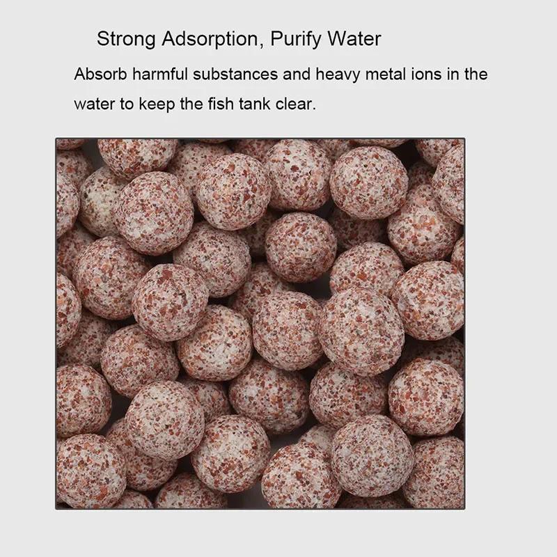 100g 250g 500g Aquarium Fish Tank Filter Media Hollow Particles Biological Ball Bio Filter for Aquarium Accessories