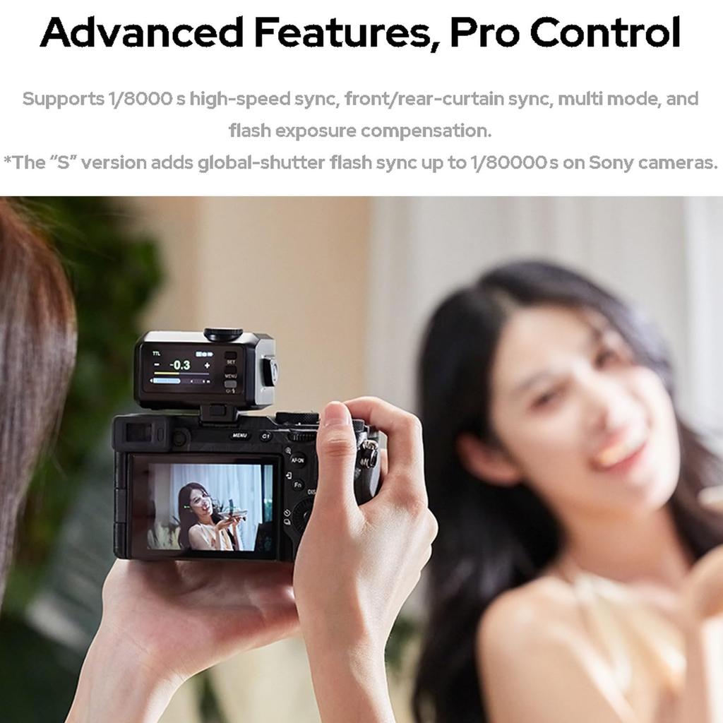 Godox IT30Pro O TTL Вспышка для камеры Сенсорный экран Быстрая зарядка Легкая конструкция Компактная зарядка и 560 полных вспышек Контроль света Рассеиватель для Olympus