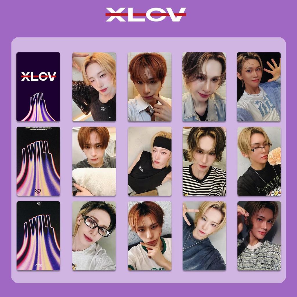 Эксклюзивный набор фотокарточек XLOV: Альбом I WILL, Коллекция EVOL, JUMP UP, Издание YES 24