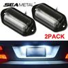 2x 6LED 12-24V освещение номерного знака автомобиля лодка грузовик прицеп подножка водонепроницаемый