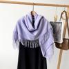Four Seasons Available New Women'S Versatile Haircoat Imitation Cashmere Scarf Warm Medium Scarf Shawl