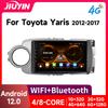 Автомобильный радиоприемник JIUYIN, мультимедийный плеер для Toyota Yaris 2012 2013 2014 2015 2016 2017 Android 12, автоматический беспроводной Carplay DSP 48EQ 2Din