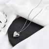 Heart Pendant Necklace Girl Heart Pendant Necklaces Love Pendant Necklace Love Necklaces Titanium Steel Material Jewelry