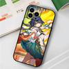 Yunli Анимированная игра Honkai Star Rail Чехол для телефона для iPhone 17 Air 16 15 14 13 Pro Max 11 12 Черный силиконовый чехол