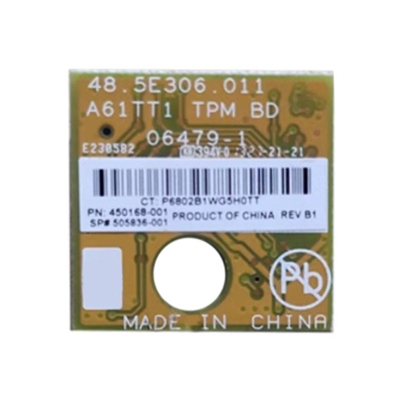 Industrial Authentic TPM Remote Module 505836-001 Trusted Platform Module 450168-001 Compact Size Circuit Board for DIY
