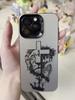 Креативный чехол для телефона с узором крест и лев, подходит для iPhone 17 16 15 14 13 12 11 Pro/Max/Plus, противоударный задний чехол
