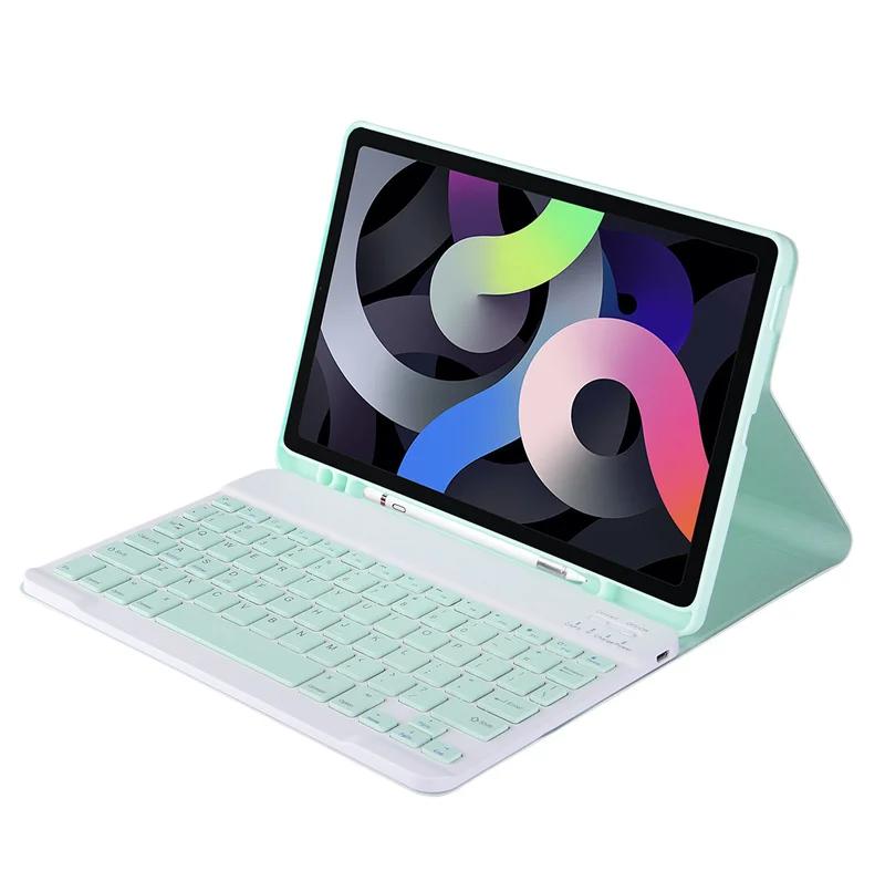 Кожаный чехол для клавиатуры для iPad Pro Air 11 2024, чехол для iPad 7, 8, 9-го поколения, 10-го Air4, 5, 10,9 Pro 10,5, 5-го, 6-го Pro 9,7, защитный чехол для планшета