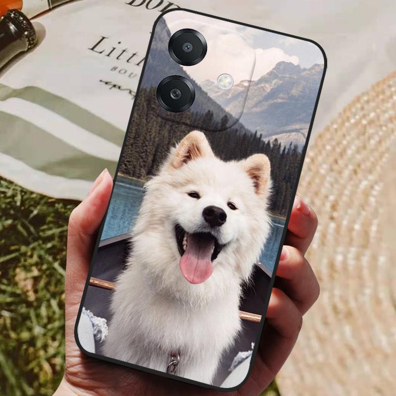 Для OPPO A3 A3x Чехол Роскошный Силиконовый Задний Чехол Чехол для Телефона для OPPO A3x 4G 5G Чехлы A 3 3x Мягкие Бамперы Coque A60 5G Милые Capas