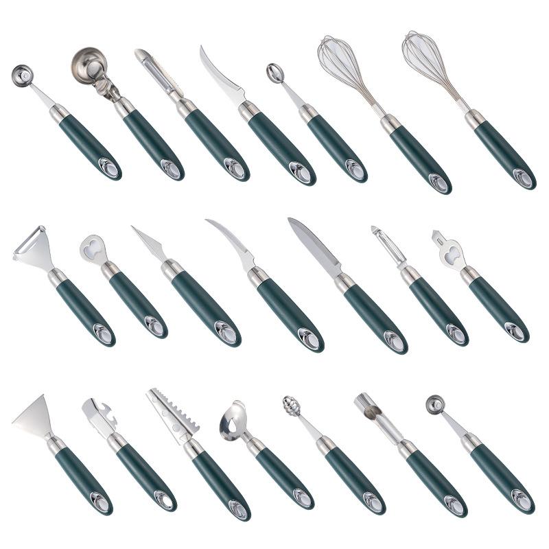 HANYANG New Ice Scoop Bottle Opener Ice Cream Scoop Fruit Scoop Ball Scoop Kitchen Peeler Whisk