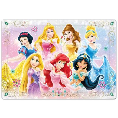 Tenyo Детский пазл Disney Disney Princess I Love Disney Princess из 40 деталей для детей. Антибактериальное покрытие с чистящим чехлом. Ages You!
