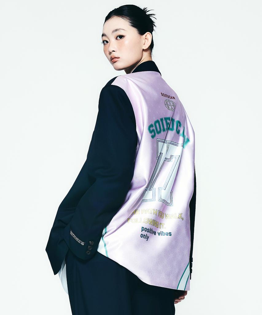 SOIFUCAN [Set-Up] Match Mix Blazer + Pants